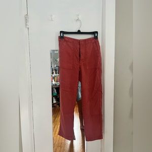 J Crew Coral Pants